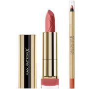 Max Factor Lipstick and Lip Liner Bundle (Various Shades) - Brown N Nude Brown N Nude