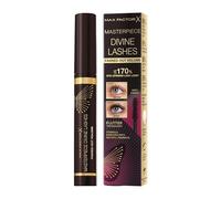 Max Factor Masterpiece Divine Lashes Mascara volumizzante, Black Brown, Texture con pigmenti naturali, Volume senza grumi, Effetto ciglia a ventaglio, Volume che dura tutto il giorno, 8 ml