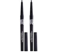 Max Factor - Matita Occhi Automatica Excess Intensity Longwear - Eyeliner Waterproof Tratto Preciso - 04 Charcoal - 2 g (Confezione da 2)