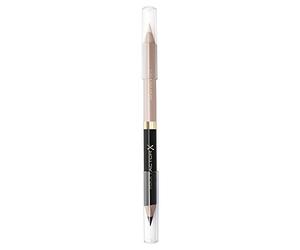 Max Factor Matita Occhi Bicolore Eyefinity Smoky Eye, Delineatore 2 in 1 a Due Colori, Black and Diamond Glitz