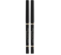 Max Factor Matita Occhi Waterproof Masterpiece Kohl Kajal con Punta Automatica e Texture Ultra Morbida, 001 Black, 0,35 g (Confezione da 2)