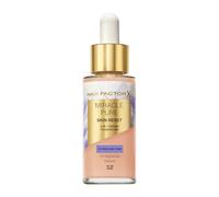 Max Factor Miracle Pure 2in1 Skin Reset Serum Foundation, 00-10, Very Fair, formula vegan, uniforma l’incarnato, copertura media, finish matte satinato, Formula con Niacinamide e Bisabololo, 30 ml