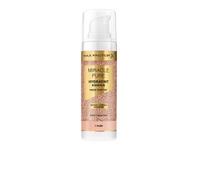 Max Factor Miracle Pure Hydratint Essence Fondotinta 1 Fair | Fondotinta idratante, coprenza naturale, vegano, adatto alla pelle sensibile, 71% a base di acqua, pigmenti microincapsulati