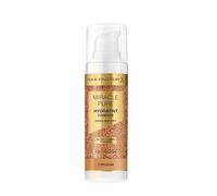 Max Factor Miracle Pure Hydratint Essence Fondotinta, 5 Medium, Fino a 24 ore di idratazione, Formula al 71% a base di acqua, Copertura naturale, Formula vegana
