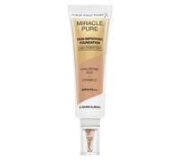 Max Factor Miracle Pure Skin-Improving Foundation fondotinta lunga tenuta con effetto idratante 45 Warm Almond 30 ml