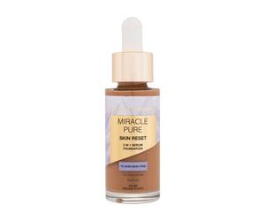 Max Factor Miracle Pure Skin Reset 2in1 Serum Foundation fondotinta opaco satinato a media copertura 30 ml tonalità 85-90 Medium To Deep