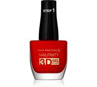 Max Factor Smalto Unghie Nailfinity Gel Colour, Smalto a Lunga Tenuta Effetto Gel, 475 Dare In Red