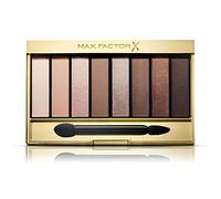 Max Factor Nude Eyeshadow Palette, 8 Ombretti Modulabili a Lunga Durata, 01 Cappuccino