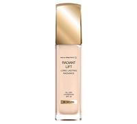 Max Factor Radiant Lift Liquid Pump - Fondotinta a copertura medio-completa, con SPF30 e acido ialuronico, 055 Golden Natural, tono della pelle medio, 30 ml