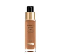 Max Factor Radiant Lift Liquid Pump - Fondotinta a copertura medio-completa, con SPF30 e acido ialuronico, 100 morbido zibellino, tono della pelle scura, 30 ml