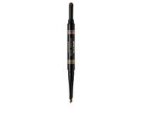 Max Factor Real Brow Fill & Shape Matita Sopracciglia, Doppio Applicatore Matita e Ombretto, 02 Soft Brown