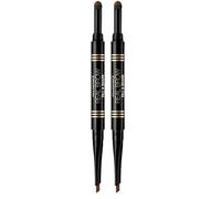 Max Factor Real Brow Fill & Shape Matita SopraccigliaDoppio Applicatore Matita e Ombretto02 Soft (Confezione da 2)
