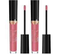 Max Factor, Rossetto Matte Liquido Lipfinity Velvet, Idratante, Waterproof e No Transfer, 20 Coco Creme (Confezione da 2)