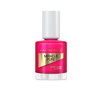 Max Factor Smalto Unghie Miracle Pure Nail Colour, Smalto 100% Vegano, con Formula Traspirante, Asciuga Velocemente, Formato 12 ml, Colore 265 Fiery Fuchsia