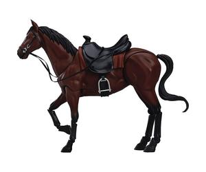 Max Factory Figma Cavallo Ver.2 Marrone Figura GIAPPONE UFFICIALE
