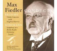 Max Fiedler Max Fiedler Conducts Brahms & Schumann (CD) Album