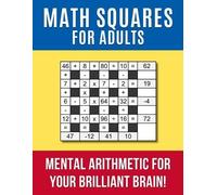 Max Forry Math Squares for Adults (Tascabile)