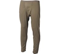 MFH US Pantaloni Termici Level II Gen III ECWCS Uomo Caccia Strato Base OD Green