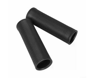 Max G2 - Set di manopole specifiche, coppia di coperture in gomma nera che supportano una risposta prevedibile dello sterzo