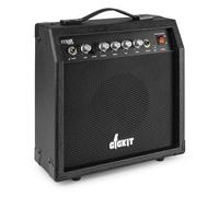 Max GigKit LP Style - Chitarra elettrica con amplificatore per chitarra, tasca, plettro, accordatore, cavo strumenti, corde di ricambio, tracolla per chitarra, 22 tasti, rosso