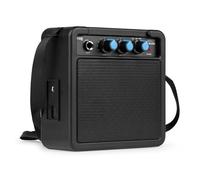 MAX GigKit Mini Amplificatore per Chitarra Elettrica 10W con Batteria Ricaricabile, Controllo Volume/Tonalità/Guadagno, Ingresso AUX e Uscita Casco, Compatto e Portatile, Ideale per Ripetizioni e