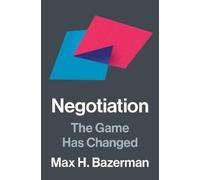 Max H. Bazerman Negotiation (Copertina rigida)