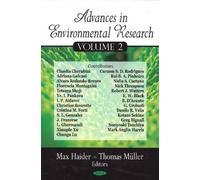 Max Haider Advances in Environmental Research (Copertina rigida)