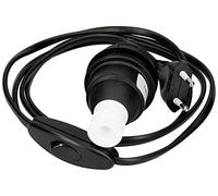 Max Hauri 111816 - Portalampada E27 230 V con spina europea