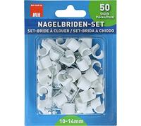 Max Hauri 135544 - Set di punte per unghie, colore: Bianco