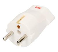 Max Hauri AG 162312 - Connettore intermedio 250 V, colore: Bianco