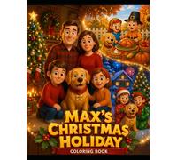 MAX HOLIDAY'S: COLORING BOOK