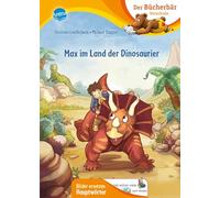 Max im Land der Dinosaurier: Erstlesebuch für die Vorschule ab 5 Jahren. Spannende Dinosaurier-Geschichte. Bilder ersetzen Hauptwörter
