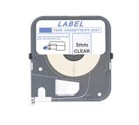 Max LM-305T, 5mm x 8m, trasparente nastro compatibile