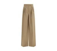 Max Mara Beige Fleece Wool Casual Pants - IT42 | L