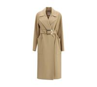 Max Mara Beige Fleece Wool Coat - IT38 | S