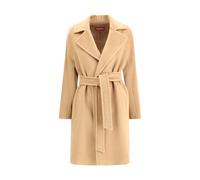 Max Mara Beige Fleece Wool Coat - IT42 | L