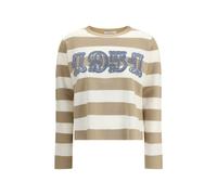 Max Mara Beige Fleece Wool Sweatshirt - L