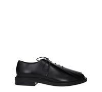Max Mara Black Leather Oxfords And Derbies - EU40/US10