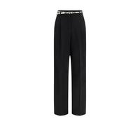 Max Mara Black Triacetate Casual Pants - IT38 | S