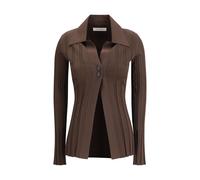 Max Mara Brown Viscose Cardigan - S