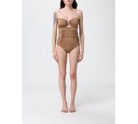 MAX MARA Costume intero in nylon stretch 1 Cammello