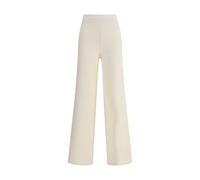 Max Mara Cream Viscose Casual Pants - S