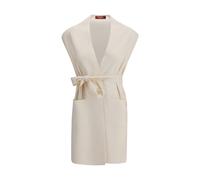Max Mara Cream Viscose Coat - XS