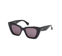 Max Mara Donna Max Mara MM0099 GLIMPSE5 01A Occhiali da sole Acetato Nero Fumo Farfalla Normale