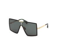 Max Mara Donna Max Mara MM0117 MILLER 30N Occhiali da sole Metallo Oro Verde Maschera Normale