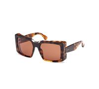 Max Mara Donna Max Mara MM0124 SPARK6 56E Occhiali da sole Acetato Havana Marrone Squadrata Normale