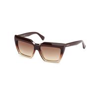 Max Mara Donna Max Mara MM0137 SPARK-7 50F Occhiali da sole Acetato Marrone Marrone Squadrata Normale