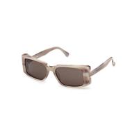 Max Mara Donna Max Mara MM0159 SPARK9 20A Occhiali da sole Acetato Beige Fumo Squadrata Normale