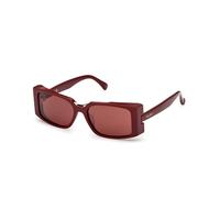 Max Mara Donna Max Mara MM0159 SPARK9 69S Occhiali da sole Acetato Bordeaux Bordeaux Squadrata Normale