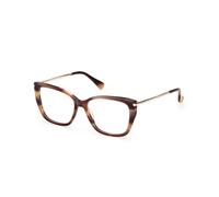 Max Mara Donna MM5007 047 Montature da vista Acetato Marrone Squadrata Normale